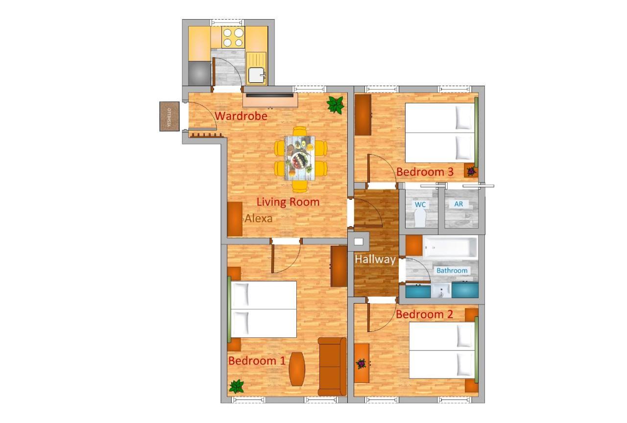 Spacious Vienna Central Station Residence Kültér fotó